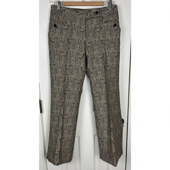 Etcetera Pants - Etcetera Embroidered Baroque Pattern Women’s Pants Size 6